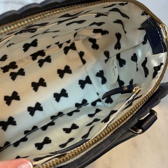 Kate Spade Bag Purse Handbag Leather Lilac Road Marguerite Convertible Satchel - Picture 15 of 16